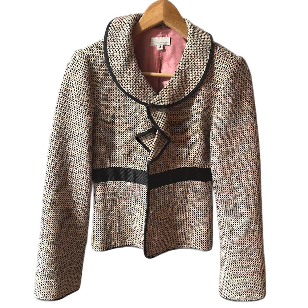 Symmetry Jacket Blazer Coat Soft Hues